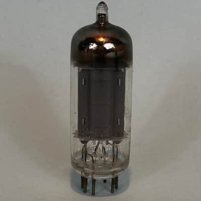 RCA 6CG7 6FQ7 Vintage Gray Plate Halo Getter Tube! T429 image 3