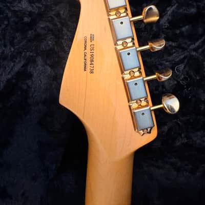 Custom John Mayer BLK1 Fender 60s neck jazzy cat pickups Luthier made 2020 Black image 5