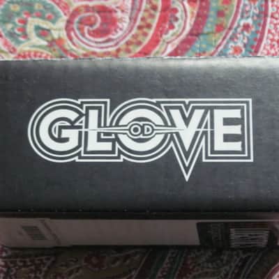 lightly handled Electro-Harmonix EMPTY CARDBOARD BOX and original Owner's Manual ONLY for OD Glove Overdrive (NO pedal, NO warranty / registration paperwork) 2010s - BOX: cardboard - OUTER AREAS: gray // GRAPHIC: black & white, also purple & white image 17