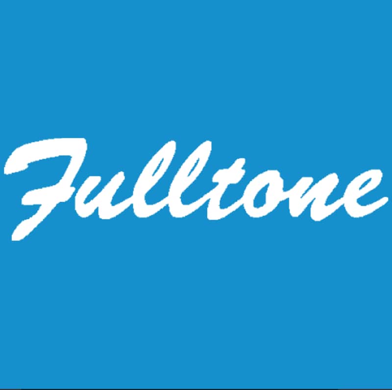Fulltone Polo shirt 90s embroidered logo t-shirt - Blue image 1