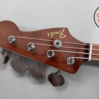 2010 Fender Japan Jazz Bass ‘62 Reissue JB62-WAL – Walnut Finish | Black Chrome Hardware | 100% Original | Gig Bag image 3