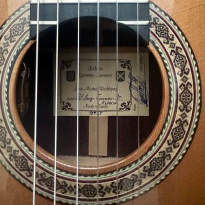 Juan Montes Rodríguez Flamenco 1ª Negra Exclusive Cutaway + LR Baggs Installed 2025 image 12