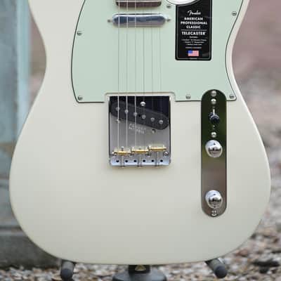 Fender Limited Edition American Professional Classic Telecaster - Olympic Pearl image 1