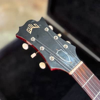 Guild Polara S-50 electric guitar 1964 - Cherry original vintage USA image 6