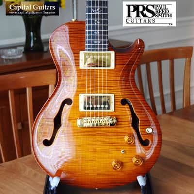 Paul Reed Smith Singlecut Hollowbody I with Artist Package & Piezo, 2008 Violin Amber Near Mint! image 9
