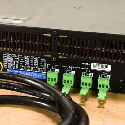 Lab Gruppen C 16:4 1600W Four-Channel Power Amplifier CG015RF image 8
