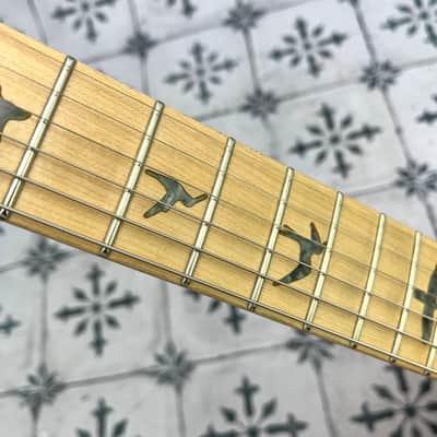 PRS SE NF3 with Maple Fretboard (Guyker 21:1 locking tuners) • Metallic Orange • 7.25 lb image 14