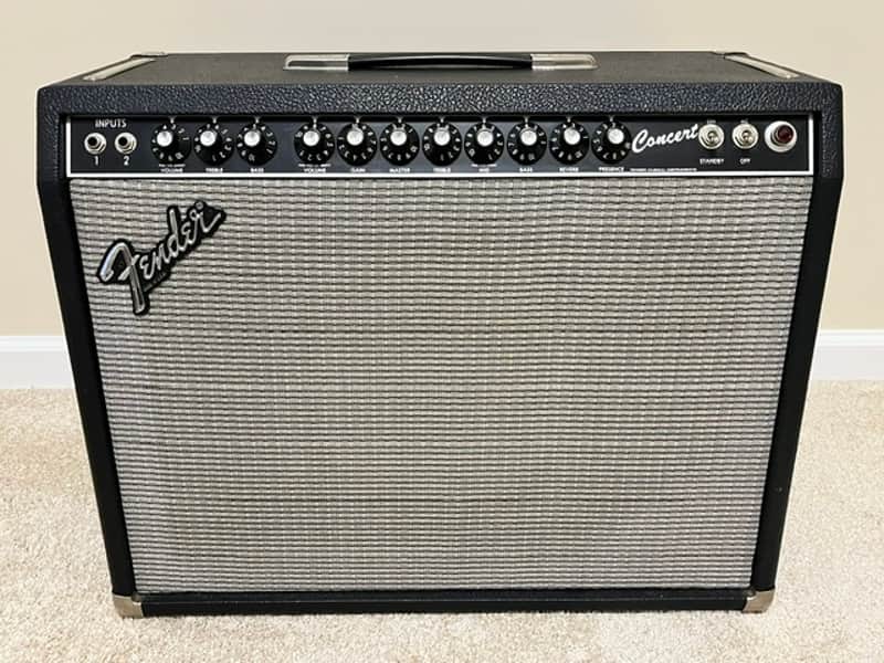 Fender Concert II, Rivera Era 1983 - Black / Silver image 1