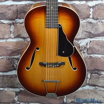 Vintage '60s Framus Studio 5/51 Archtop Acoustic Guitar Shaded Brown image 1