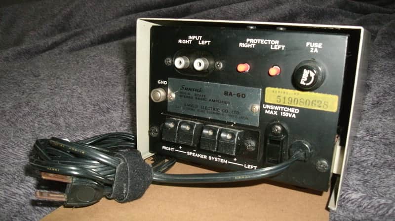 Sansui BA-60 vintage 20w solid state integrated amp | Reverb