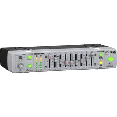 Behringer FBQ800 V2 Compact 9-Band Graphic Equalizer with FBQW image 3