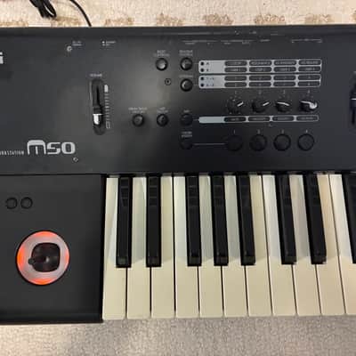 NEEDS WORK - Korg M50 61-Key Music Workstation Keyboard 2000s - Black image 2