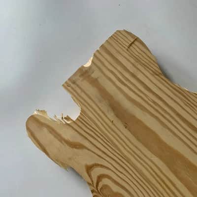 Custom Unfinished Ash Wood Tele Style Guitar Body DIY Project image 6