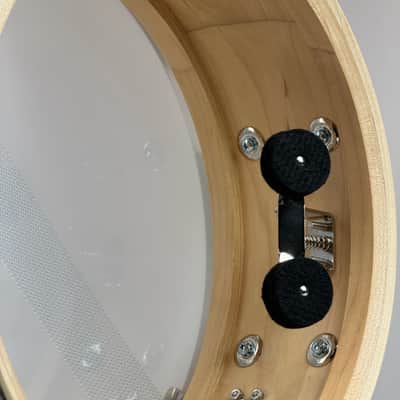 Slingerland 5.5x14" Radio King Craviotto Solid Shell Unlimited Edition Snare Drum - White Marine Pearl - VIDEO image 7