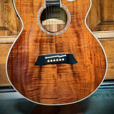 Takamine  TSP178ACK N 2019 -Flame Koa/ Thinline/ Arched Top/ W Pickup image 7