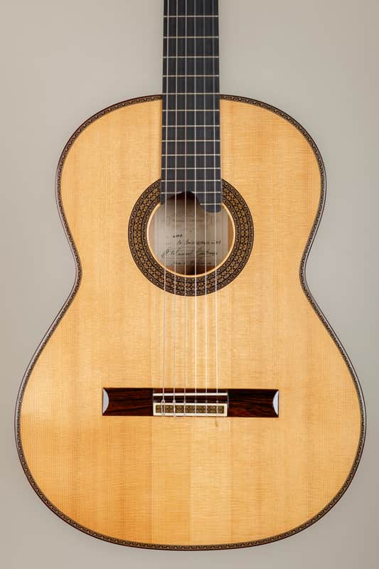 Manuel Contreras II – 2004 10th Anniversary Spruce / Madagascar Classical Guitar (Ex. Marcin Dylla) image 1