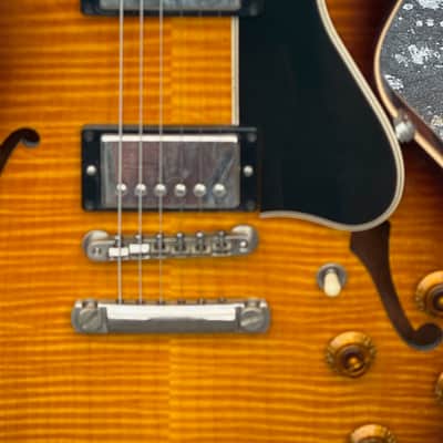 Gibson ES-336 F 2005 - stunning Flamey Custom Shop 336 killer user friendly axe ! image 10