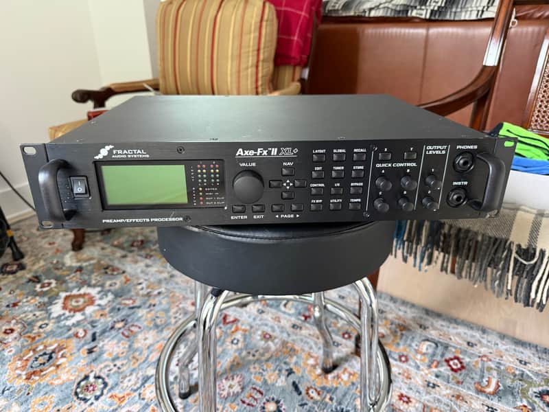 Fractal Audio Axe-FX II XL+ 2015 - 2018 - Black image 1