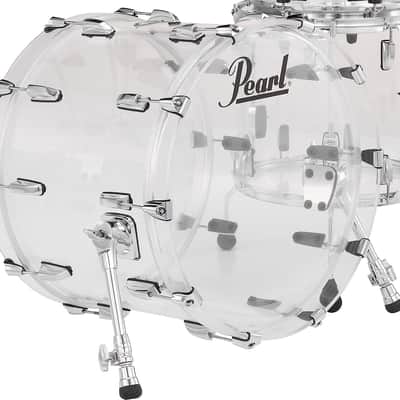 Pearl Crystal Beat 22"x16" Crystal Beat Bass Drum in Ultra Clear Acrylic (#730) (CRB2216BX/C730) image 3