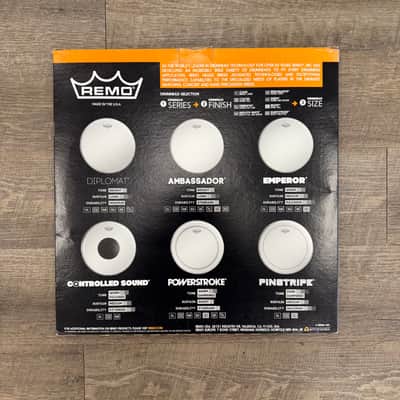 NOS Remo Ambassador Coated Bass Drumhead, 16" BR-1116-00 image 4