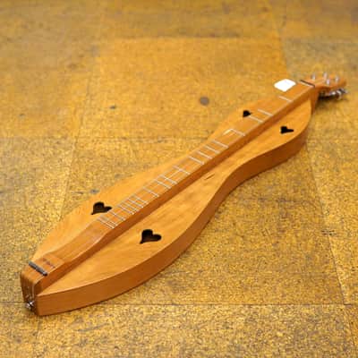 McSpadden 4FHCC 4-String Flathead Hourglass Dulcimer Cherry w/Padded Gig Bag image 3