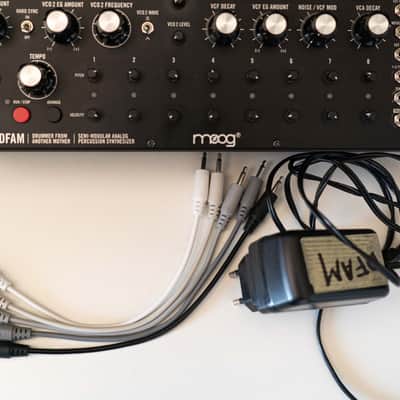 Moog DFAM Drummer From Another Mother Semi-Modular Analog Percussion Synthesizer 2018 - Present - Black/Wood image 7