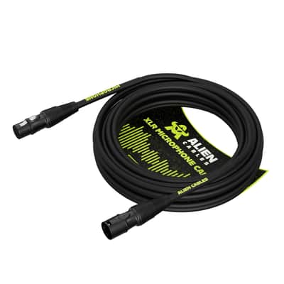 Alien Cables Star Quad Balanced XLR Cable 10 Foot - 2 Pack image 7