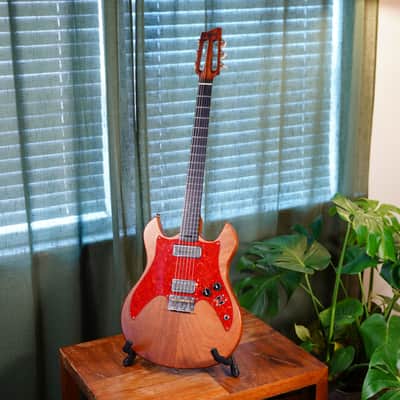 Moar Dolly 2025 Handmade Danish Boutique Guitar | Roasted Mahogany | Hand-Wound P90 & Mini Humbucker | Rare image 1