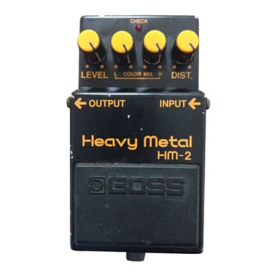 Boss HM-2 Heavy Metal MIJ Black Label Vintage Distortion