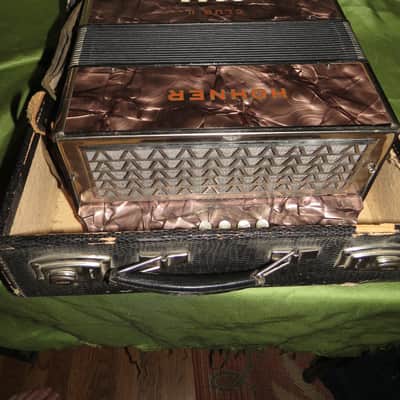 Hohner Club II Vintage Two Row C/F Diatonic Button Accordion image 1