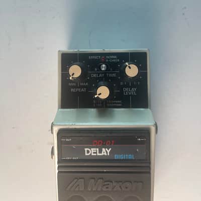 Maxon DD-01 Digital Delay Echo Rare Vintage Guitar Effect Pedal MIJ Japan image 2