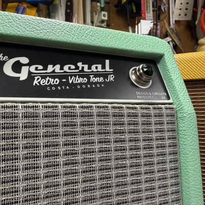 GVT  Vibro Tone JR Handwired NOS Guitar amplifier blackface 1964 / Surf Green Vibro champ  AA764 image 2
