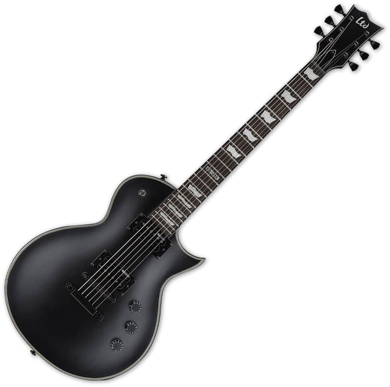 ESP LTD EC-256 Electric Guitar Black Satin B-Stock image 1