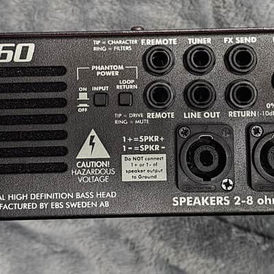 EBS HD360 - Bass Amplifier Head - Black image 3