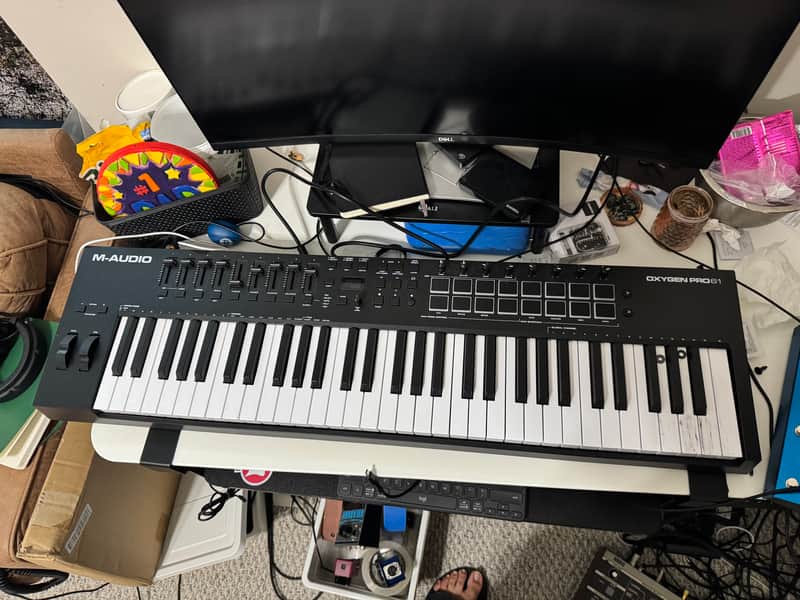 M-Audio Oxygen Pro 61 MIDI Keyboard Controller