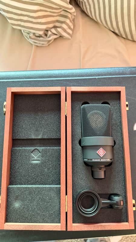 Neumann TLM 103 mt Large Diaphragm Cardioid Condenser Microphone 1997 - Present - Black image 1