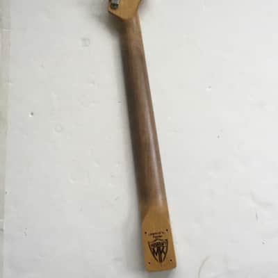 Lefty Musikraft USA Aged Relic 24” Short Scale Mustang Jaguar Guitar Neck Loaded image 12