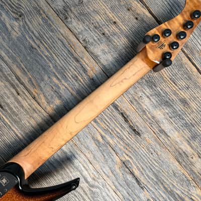 Ernie Ball Music Man Kaizen 7 7-String Guitar - Ember Burst image 8
