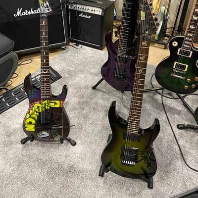 ESP LTD KH-Nosferatu Kirk Hammett Signature 2016 - Black with Nosferatu Graphic image 8
