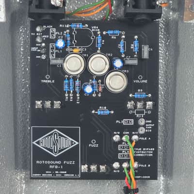 Rotosound RFB1 Limited Edition 1967 Fuzz Pedal Reissue - FREE SHIPPING TO THE USA image 9