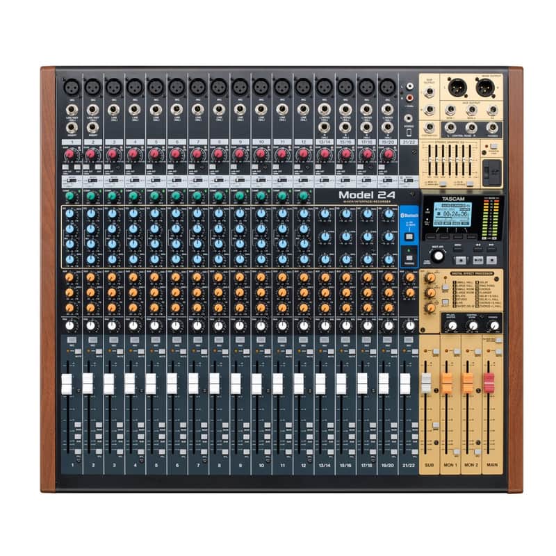 Tascam Model 24 Multi-Track Live Recording Console image 1