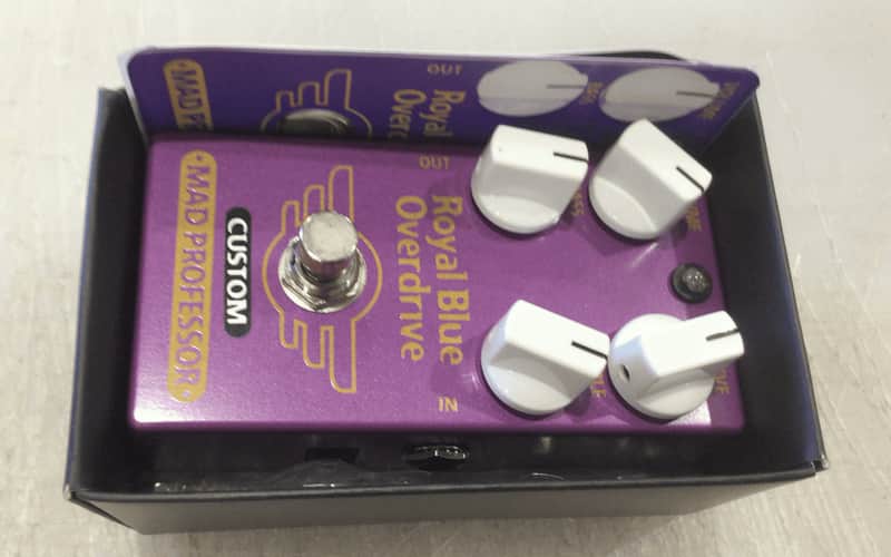 Mad Professor Royal Blue Overdrive Custom (GB) Pedal image 1
