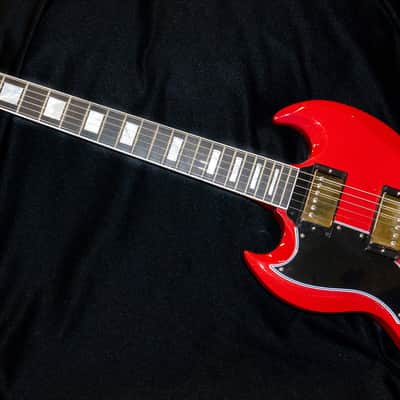Gibson SG Custom Lefty M2 Measure 2024 - Cardinal Red image 3