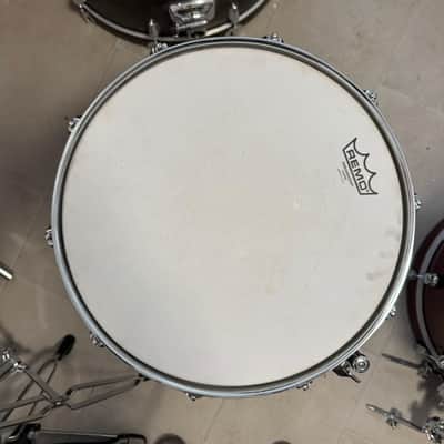 Buddy Rich Drum Company Rare , Collectable Maple snare drum- 2008 - White Pearl 14x5,5 image 5