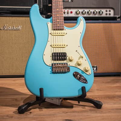 Suhr CLASSIC S VINTAGE LE HSS 2023 - DAPHNE BLUE image 2
