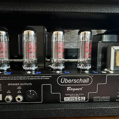 Bogner Uberschall EL34 2-Channel Rev Blue 120-Watt Guitar Amp Head image 3