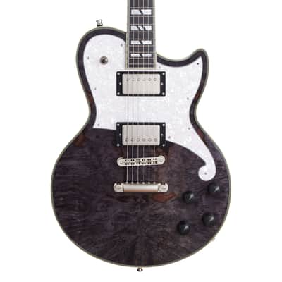 USA Atlantic Custom Shop - Offset Solidbody w/ Hardshell Case - One of a Kind - Trans Black image 4