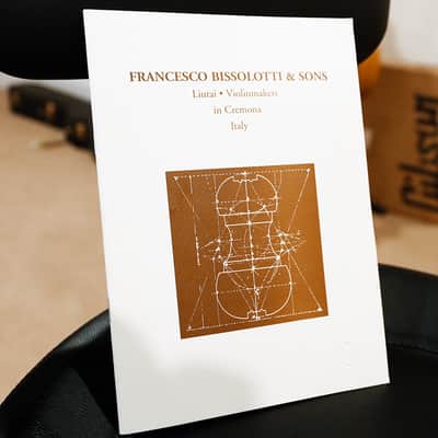 Francesco Bissolotti Violin 2017 Cremona Italy - Stradivari 1705 Model w/ Certificate image 14