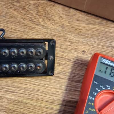 Seymour Duncan Invader set with Rings 1980s - Black image 3