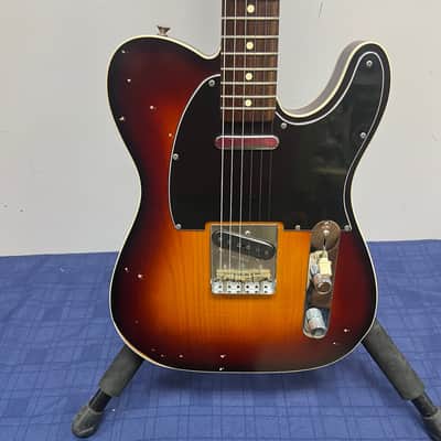 Used Fender Jason Isbell Custom Tele Telecaster Electric Guitar with Hardshell Case Chocolate Burst image 8